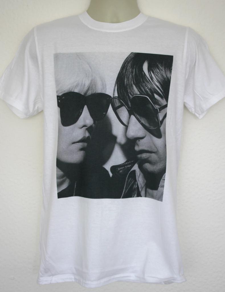 Maglietta iggy pop e Blondie lou reed talking heads xtc television joy division