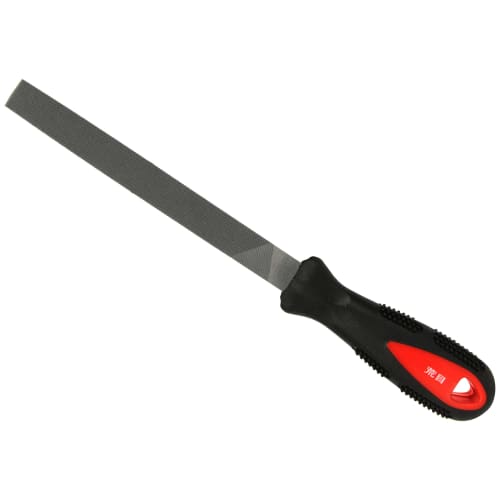 SK11 (SK11) Ironwork File Soft Grip Coarse Flat 150mm with Handle