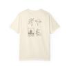 Summer Doodle T-Shirt | Beach Vacation Tee | Coastal Graphic Shirt | Ocean Lover Gift | Minimalist Summer Shirt