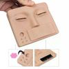 Mannequin Head Eyelash Extension Practice Makeup Accessories With Removable Eyes False Eyelashes Grafting Training Model Head