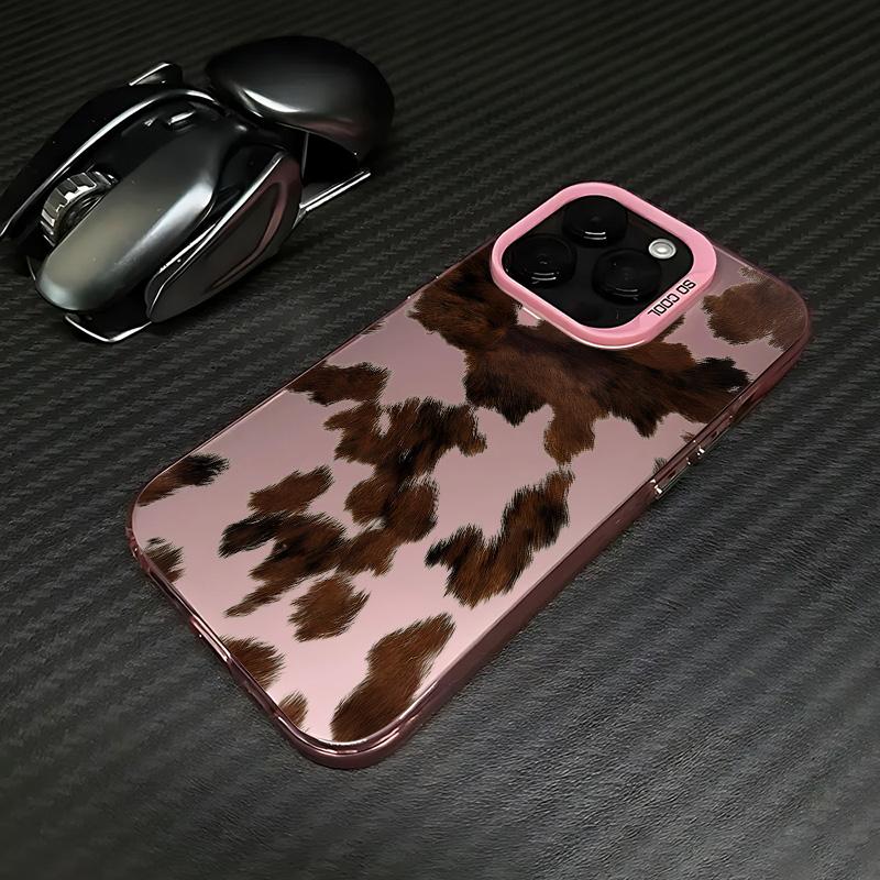 Creative Milk Cow Pattern Phone Case for Samsung Galaxy S26 S25 S24 S23 S22 S21 FE Ultra Edge Plus 4G 5G Anti Fall Matte Cover