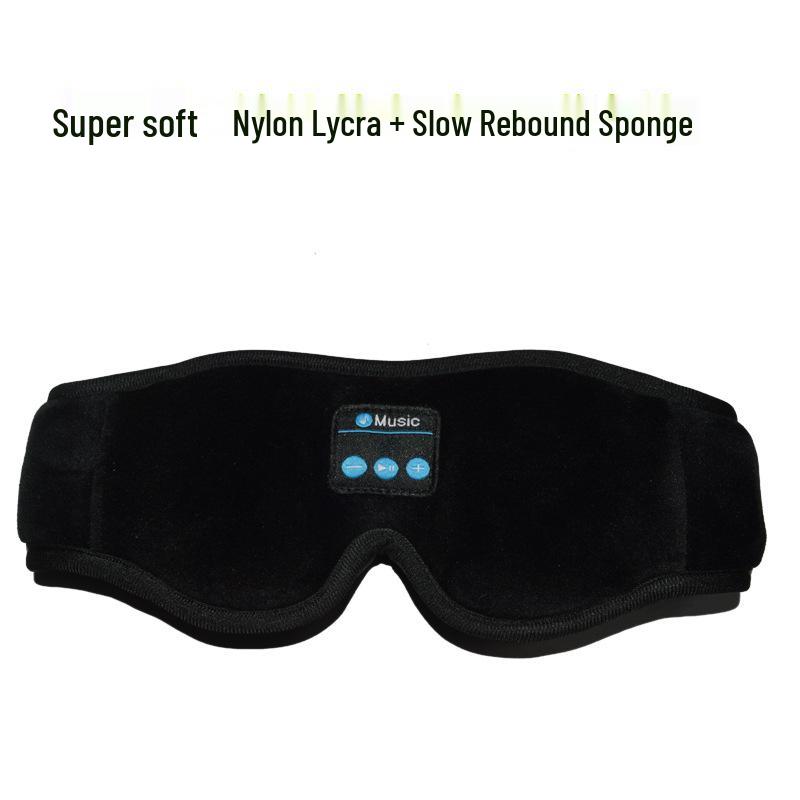 3D Bluetooth Stereo Sleep Mask with Light Blocking & Eye Fatigue Relief