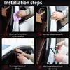 5 Meters Car Door Seal Strips Sticker B Shape Weatherstrip Rubber Seals Sound Insulation Sealing For Door Trunk Rubber Strip
