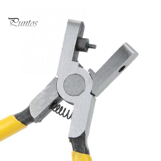 Shoe Strap Hole Puncher Pliers with Ergonomic Handle Easy to Use Wide Application Watch Band Hole Punch Pliers