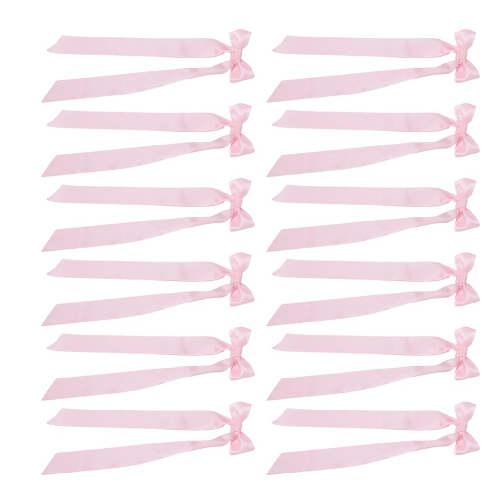 12pcs Candlestick Bows Decor 13 Inch Large Coquette Decorations Bows for Table Self Adhesive Wedding Bridal Shower Party Centerpieces