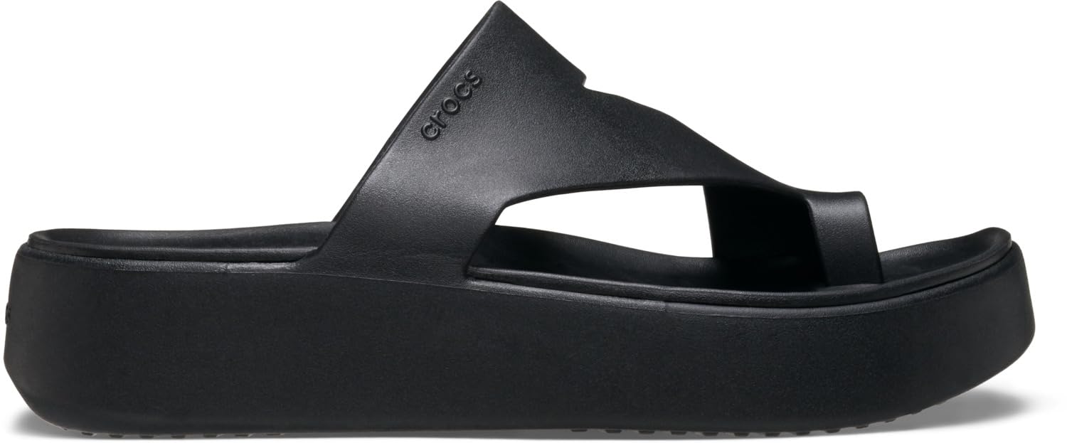 

Crocs Getaway Платформа Носок 25 Черный Петля, см, Женский, чёрный