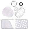 4PC Pool Pump Replace Part For Models 58397 58515 58516 58634 Sand Filter Cover Basket O-ring Kit Enhanced Filtration Efficience