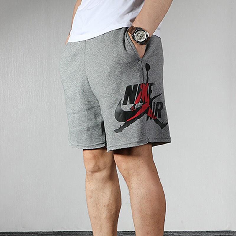 Air Jordan Jumpman Classics Sports Short Men Grey Men's CJ1919-091