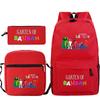 Spotted Garden Primary School Bag Shoulder Bag Pencil Bag Three-piece Set