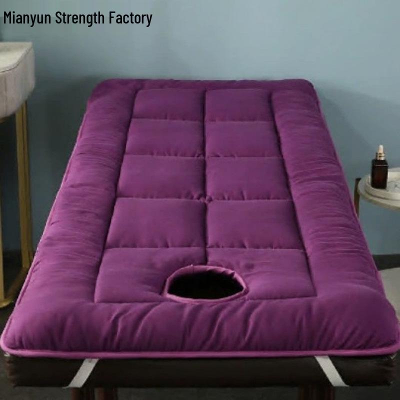 Thickened Beauty Salon Massage Mattress Pad with Hole (60x180cm / 70x190cm)
