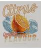 MATCHGLOBE Citrus Flavor Oversized Tee (Beige)
