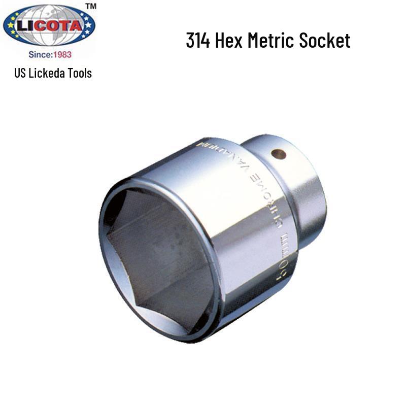 US LICOTA N6019 Ağır Hizmet Tipi 3/4" Altıgen Lokma Takımı, 19-70mm