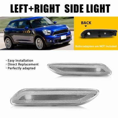 2X For 2011-2016 Cooper MINI R60 Countryman Left Right Side Marker Light Housing