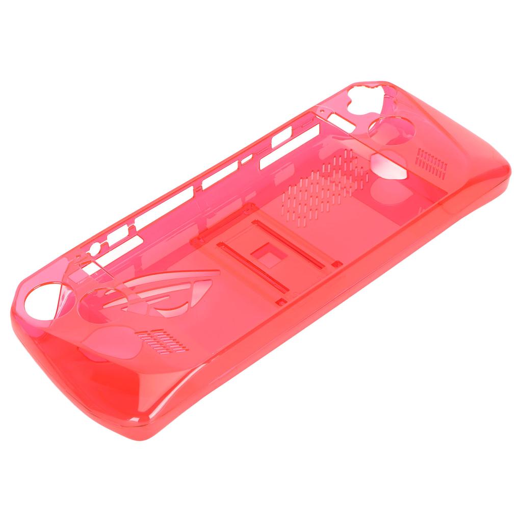 Game Console Clear Case Shockproof Prevent Slip TPU Protective Cover with Bracket for ASUS ROG Ally