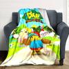 Didi and Friends Print Flannel Blanket High Quality Warm Comfortable Cover for All Seasons Perfect for Gifts Home Decor