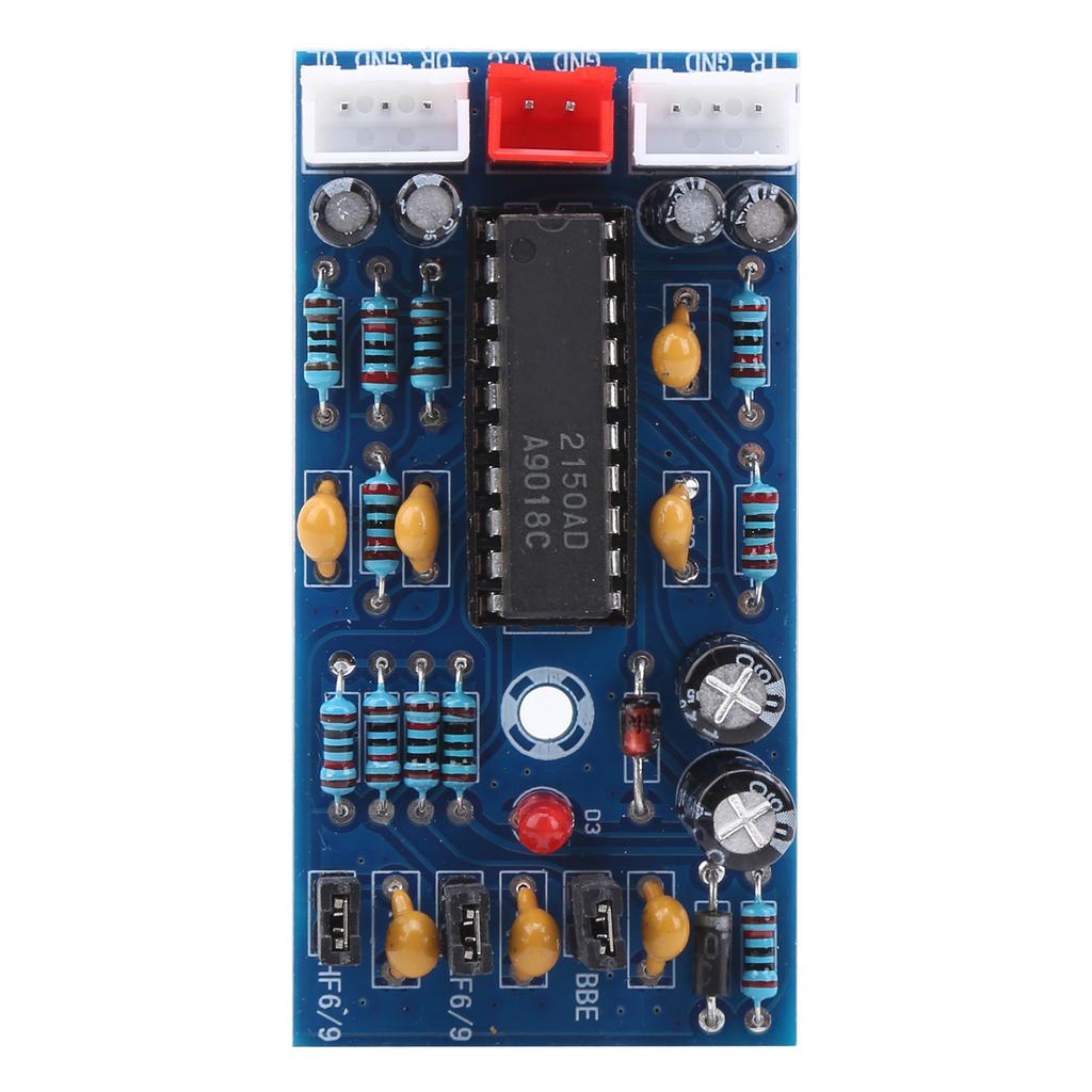 BBE2150 Sound Effect Front Panel Tuning Plate Power Raising Sound Quality Promote DC 9‑18V