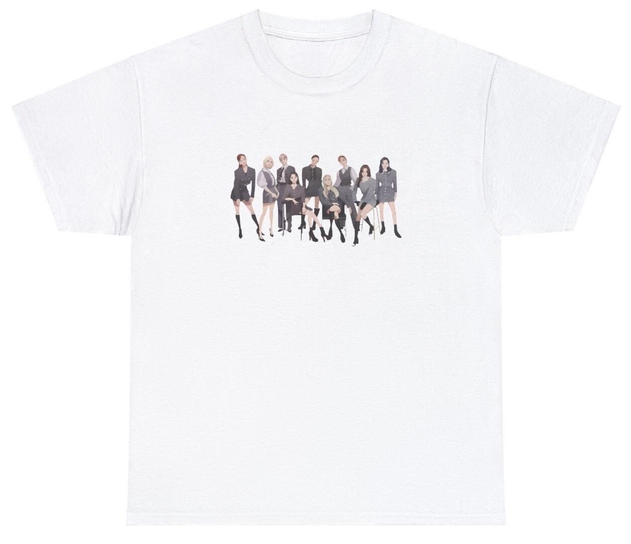 Twice T Shirt KPop Tour Jihyo Nayeon Momo Sana Mina Tzuyu Ready To Be Tour Tee S