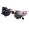 Heart-Shaped Anti-UV Fashion Sunglasses - 2025 European & American Style Sun Protection Glasses