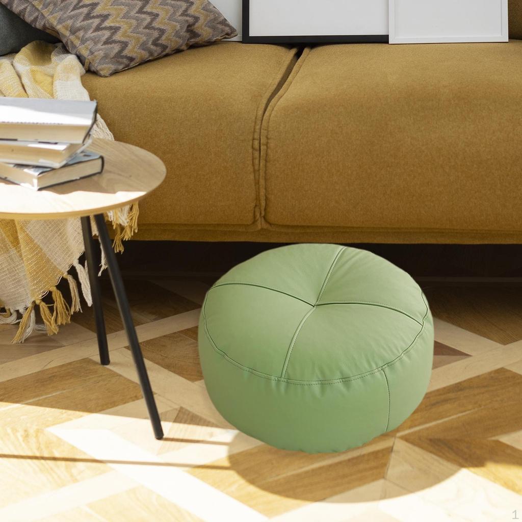 Floor Cushion Pillow Round Japanese Style Outdoor Patio Tatami Cushions for Bedroom