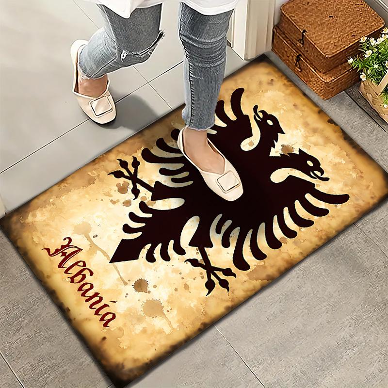Republic Albania Carpet Rug For Living Room Bedroom Home Sofa Decoration Kids Play Nonslip Floor Mat