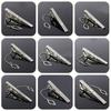 Formal Charm Fashion Simple Silver Multi Style Men Clamp Dress Shirt Pin Clip Clasp Necktie Bar