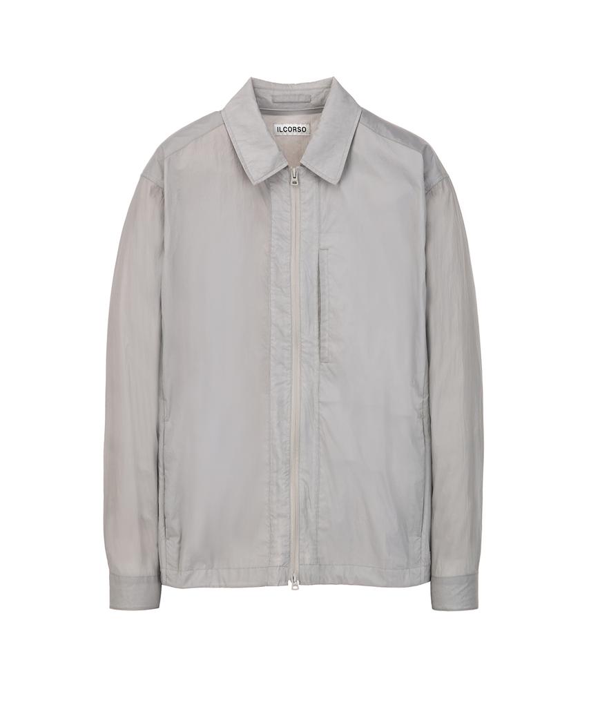 Il Corso Vapor Nylon Shirt Jacket Grey