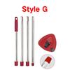 Mop Handle and Mop Base for O-cedar/Vileda 1Tank System,Mop Handles for O-cedar/Vileda Spin Mop & H2pro Flat Mop