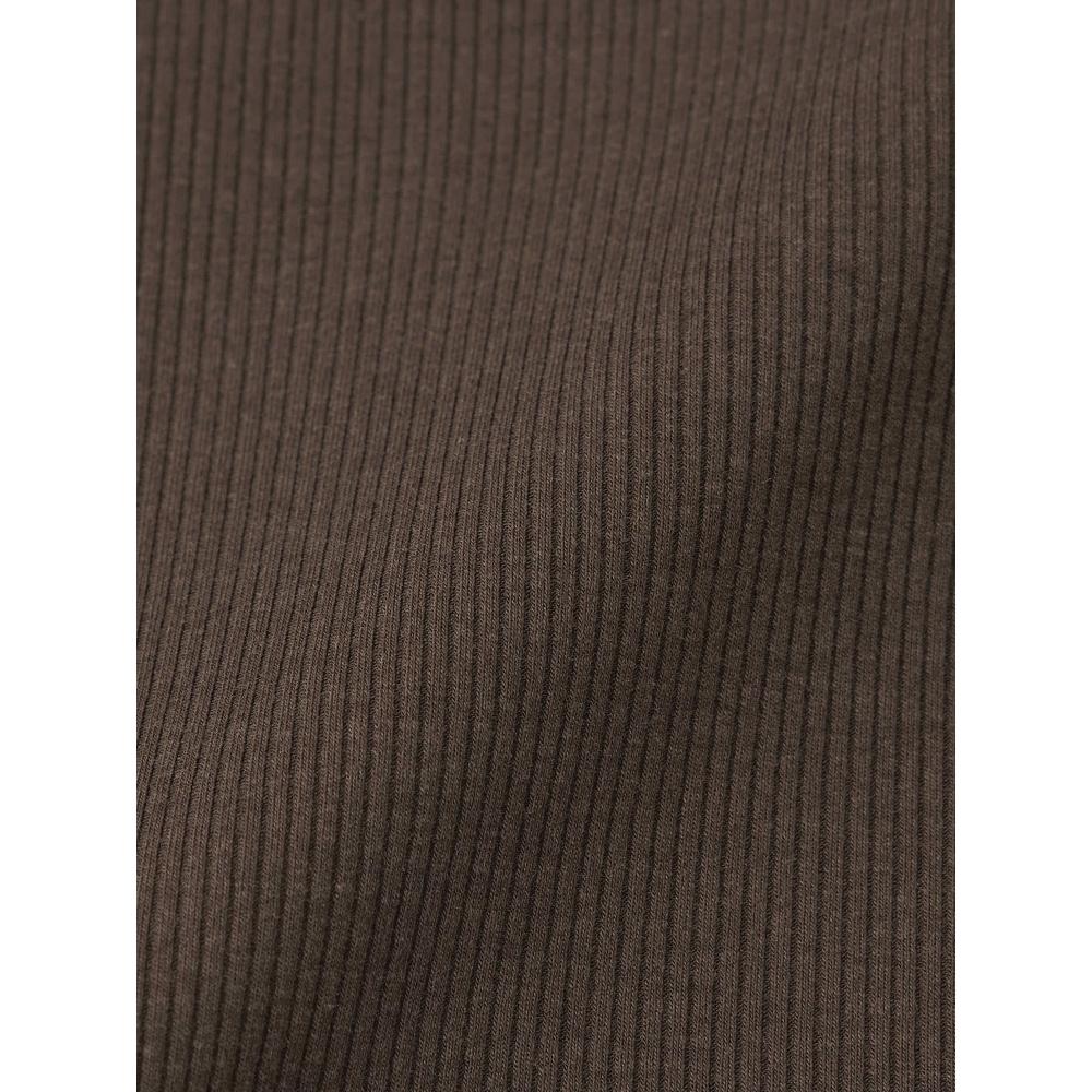 Gu By Uniqlo Warm Ribbed Turtleneck Tee  Long Sleeve 