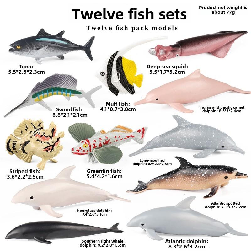 Mini Wild Animal Model Set With Plastic Figures For Educational Display And Collection