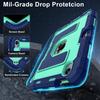 For iPad Mini (2024)/(2021) Anti Drop PC+Silicone Tablet Cover with Kickstand and Pen Slot