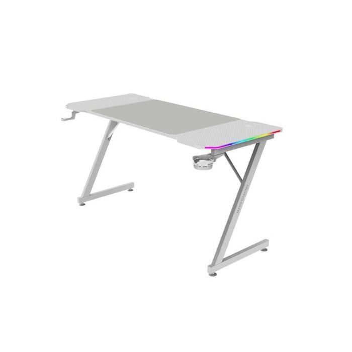 Bureau Gaming - MARS GAMING - MGD-X140RGB - Éclairage ARGB - Surface 140x60 Cm - Supports Casque Et Boisson