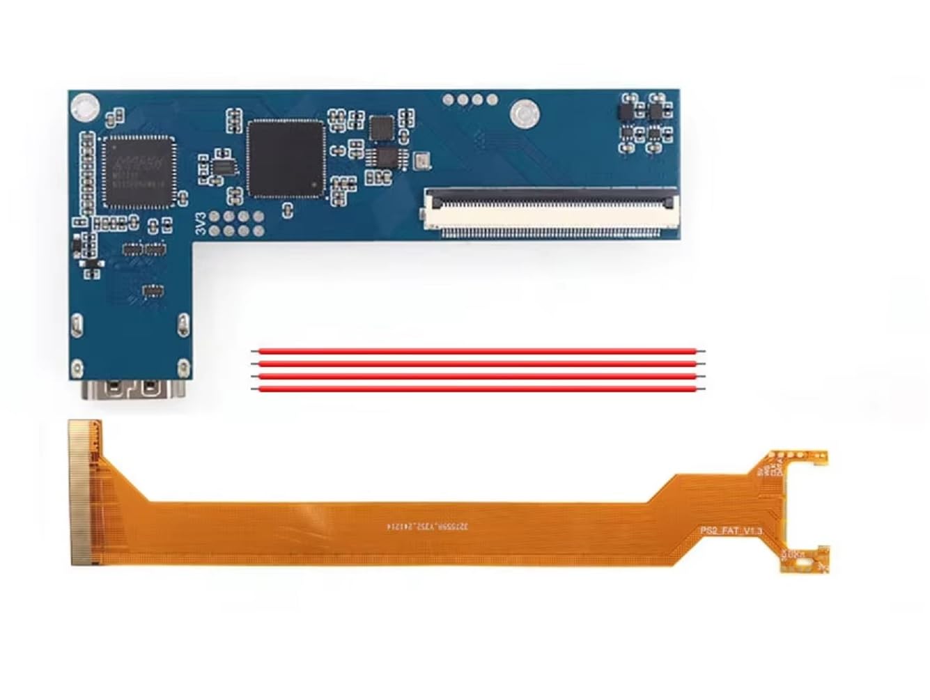 

SRPJ Ретро Ігри HDMI Вихід Модифікаційний Кіт Цифровий HDMI Мод Адаптер Кіт PS2 - GC/N64/SFC/GBA/PS/PS2/PSP/DC/MD/GG - (Товстий (432615))
