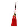 Auto Rearview Mirror Pendant Resin Lotus Tassel Car Hanging Dangling Feng Shui Charm Ornament for SUV
