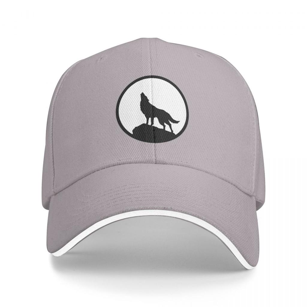 Wolf Howl Of A Wolf Baseball Caps Snapback Baseball Hats Breathable Casual Casquette Outdoor Unisex