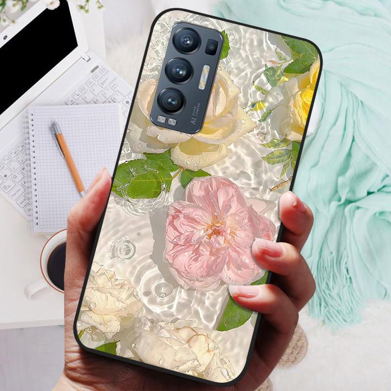 For OPPO Find X3 Neo Case Black Cover Lion Wolf Silicone Soft Back Cases For OPPO Find X3 Lite Phone Case Reno 5 Pro Plus 5G
