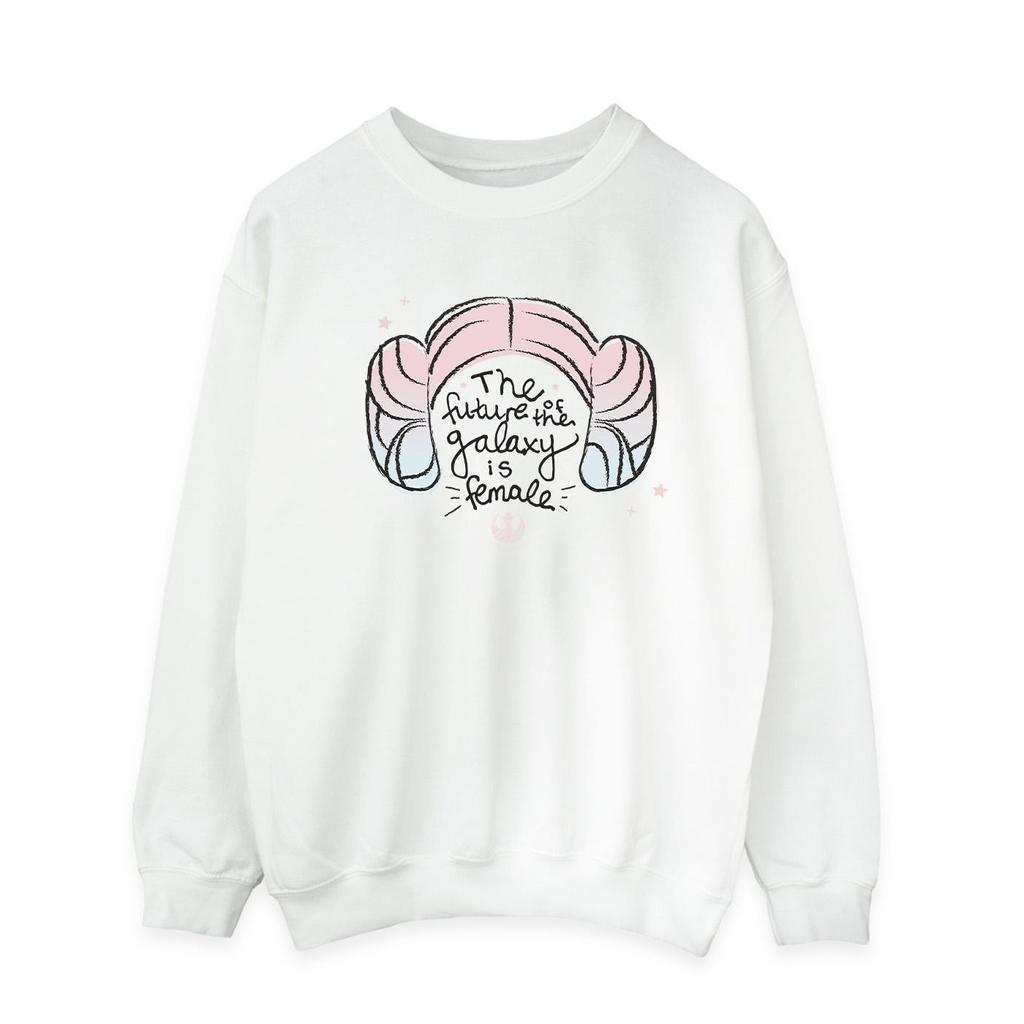 STAR WARS Mens Princess Leia Future Of The Galaxy Sweatshirt