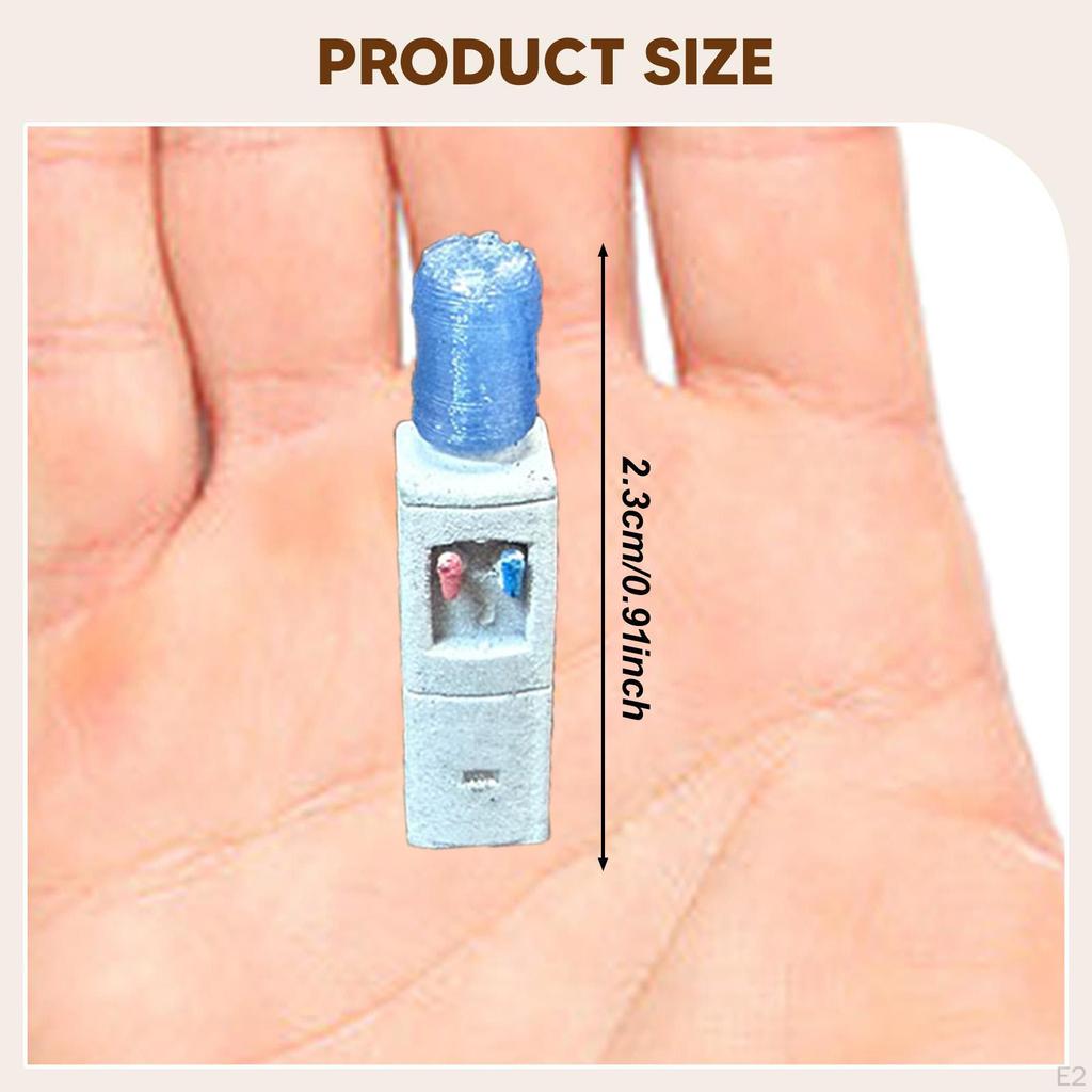 1/64 Scale Miniature Appliance Water Dispenser Decorative Tiny Repair Shop Micro Landscape Craft