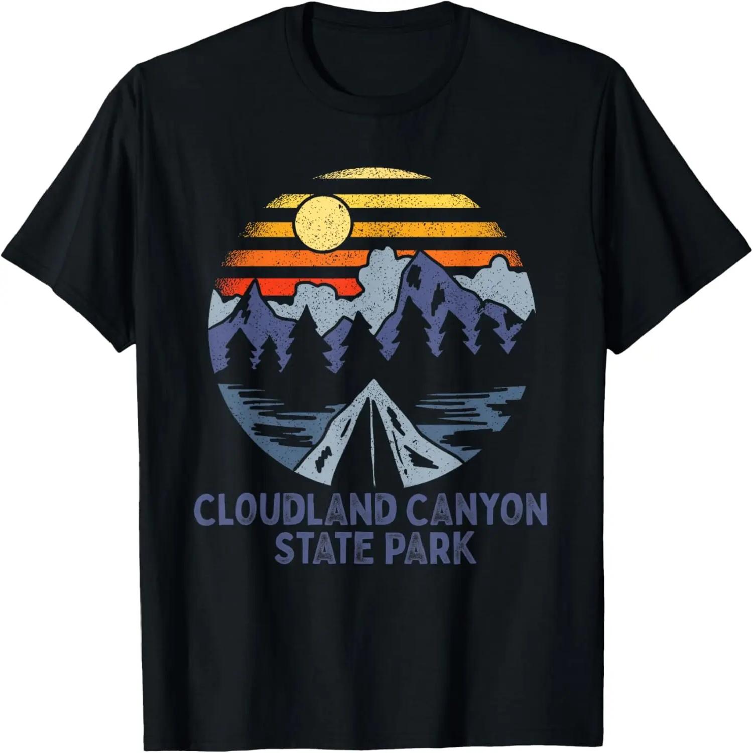 Cloudland Canyon State Park Georgia GA Blue Ridge Mountains T-Shirt S