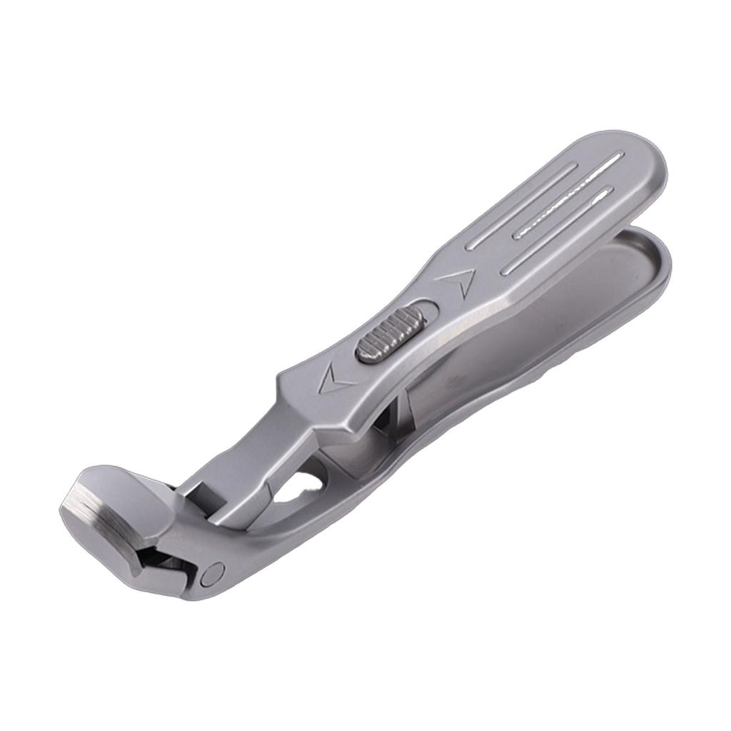 Angled Head Nail Clippers Long Handle Wide Jaw Opening Large Toe Nail Clippers Heavy Duty Stainless Steel Fingernail