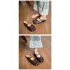 Soft-soled Flip-flops Flat Shoes One-foot Lazy Sandals Flip-flops
