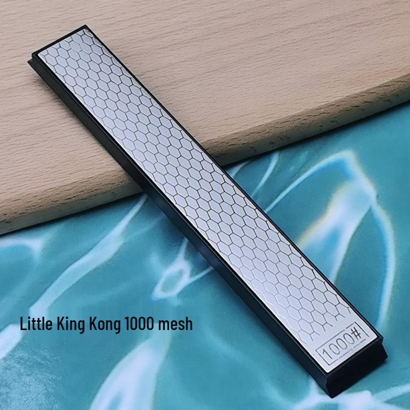 Pedra de Afiar Diamantada Compacta com Afiação Fina e Grossa, 160mm