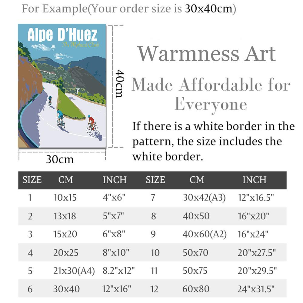 Course cycliste mondiale en ville, cyclisme en haute montagne, art mural, peinture sur toile, affiche de sport cycliste, photos pour salon