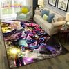 Cartoon Anime  MONSTER CARD Carpet Rug for Home Living Room Bedroom Sofa Doormat Decor,kids Area Rug Non-slip Floor Mat