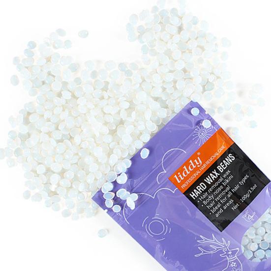 100g/300g/500g Paper-Free Hair Wax Beans Removing Transparent Fragrant Quick Melting Waxing Beans for Unisex