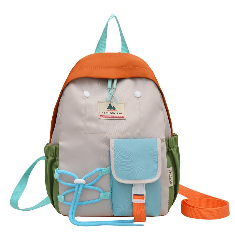 Schoolbag Removable Plush Doll Ins Wind Children's Cute Backpack Men's and Women's Lightweight Schoolbag Kindergarten Baby Backpack