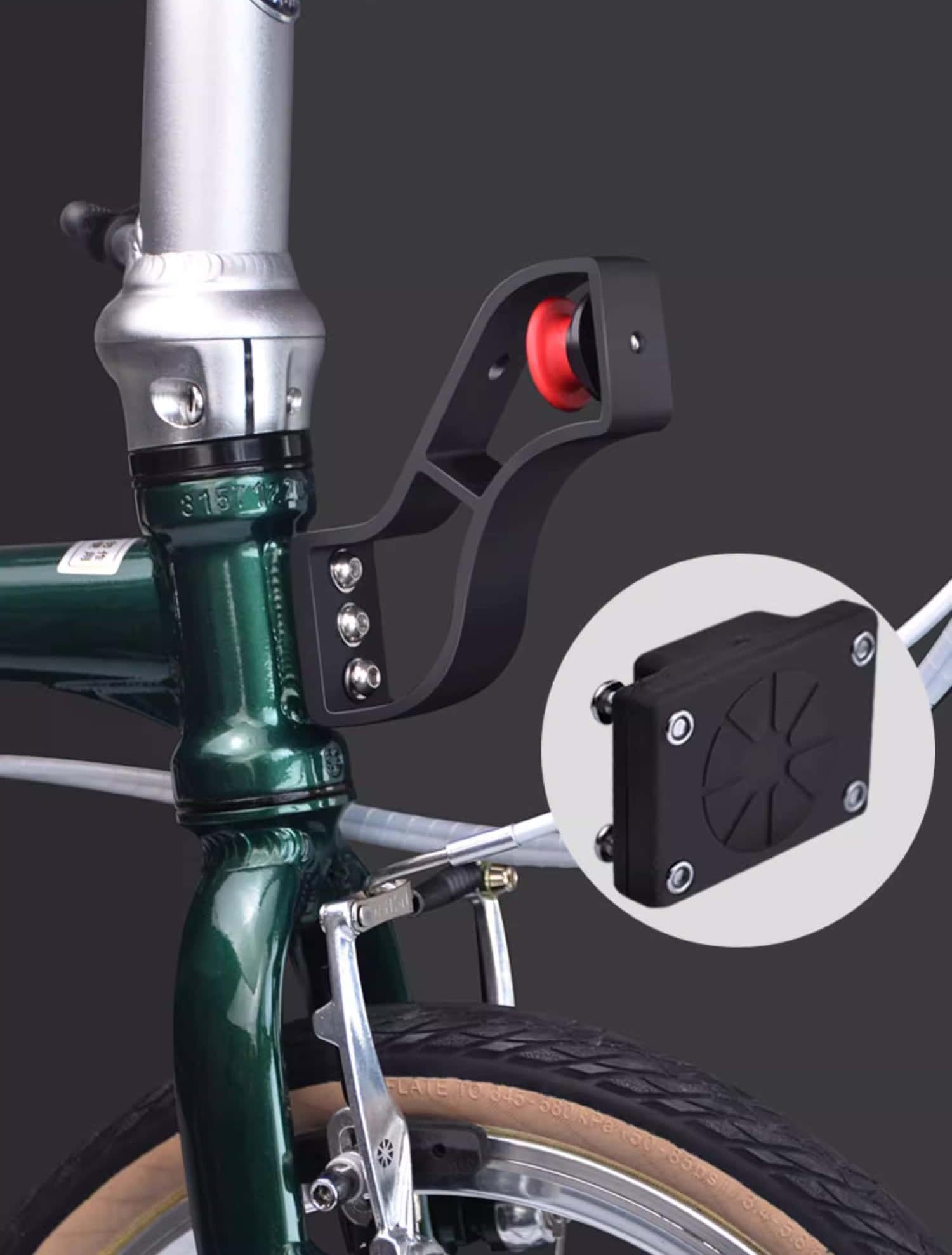 

Genuine DAHON Bag Mounting Attachment Bracket [Parallel Import]