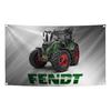 90X150Cm German Agricultural Machinery F-Fendts Flag Tapestry Polyester Digital Printing Banner For Garage Wall Art Decoration