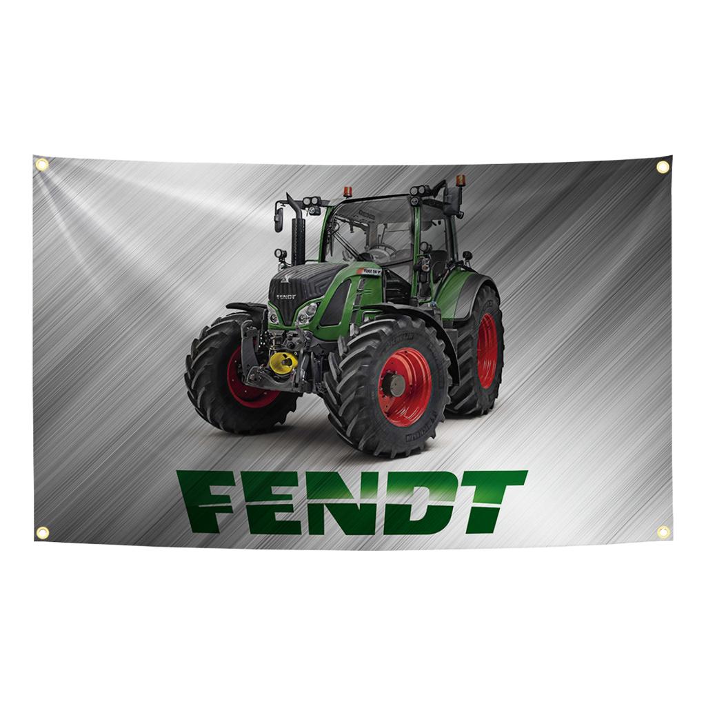 90X150Cm German Agricultural Machinery F-Fendts Flag Tapestry Polyester Digital Printing Banner For Garage Wall Art Decoration