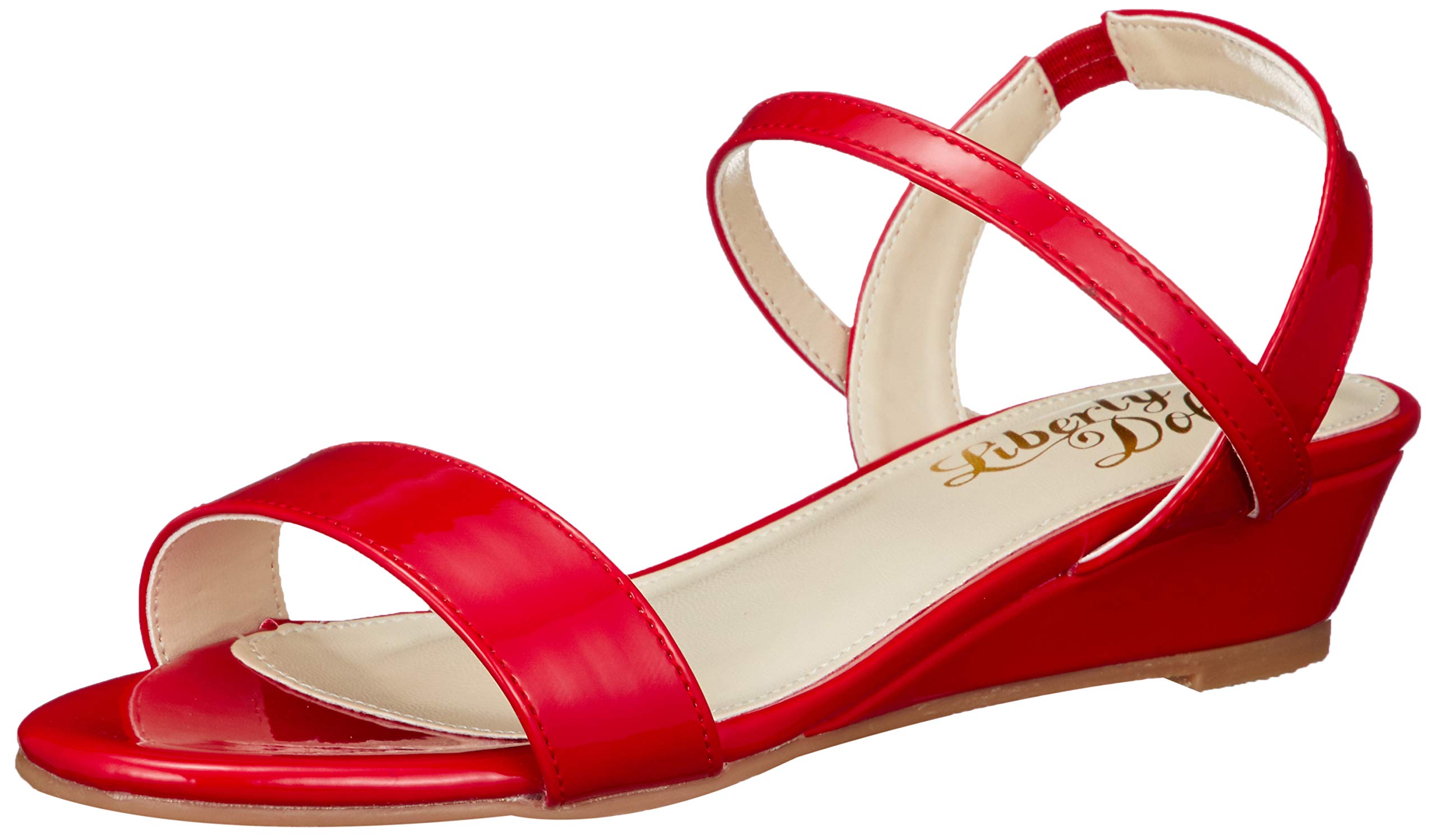 

Сандалии на низкой танкетке, созданные для идеального силуэта и комфорта 5411 5411 Красный Размер L [Liberty Doll] / Женские S/M/L (24 см)