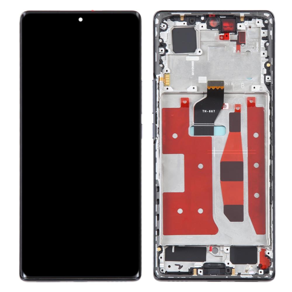 

For Honor 60 LSA-AN00 OEM Grade S OLED Screen and Digitizer Assembly+Frame (Without Logo) Black